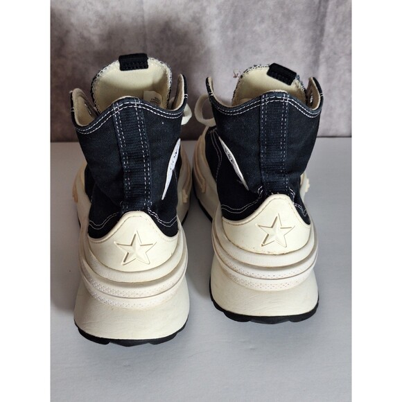 Converse Run Star Legacy CX Hi Top Shoes A00869C Black/White Women's 9 Men's 7.5 - Picture 4 of 14